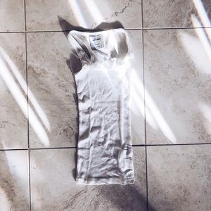 Abercrombie kids white tank